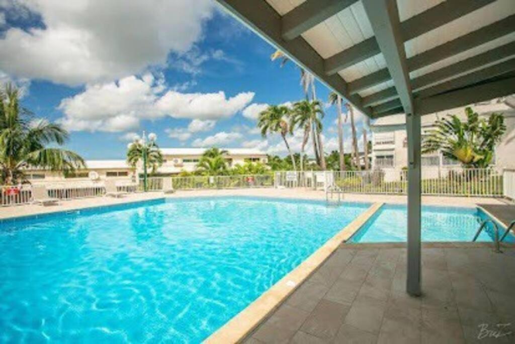 Superbe Studio Avec Piscine, Au Coeur De La Marina! Village Soleil ! Proche Aeroport & Ferry ル・ゴジエ エクステリア 写真